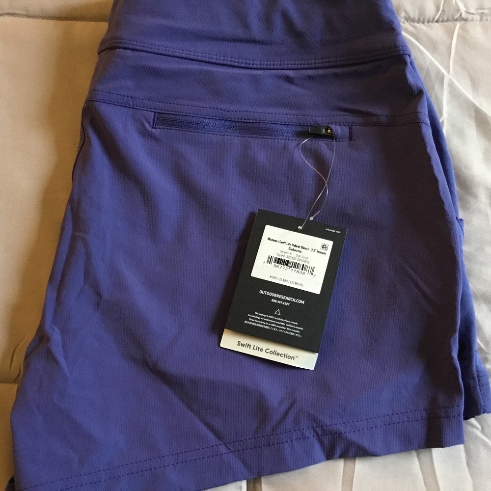 Outdoor Research Swift Lite Hybrid Shorts Sz L